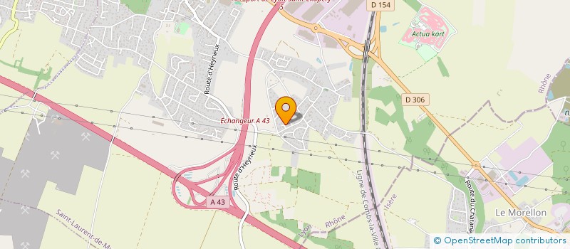 localisation de l'entreprise IN-PACK  BONNEFAMILLE