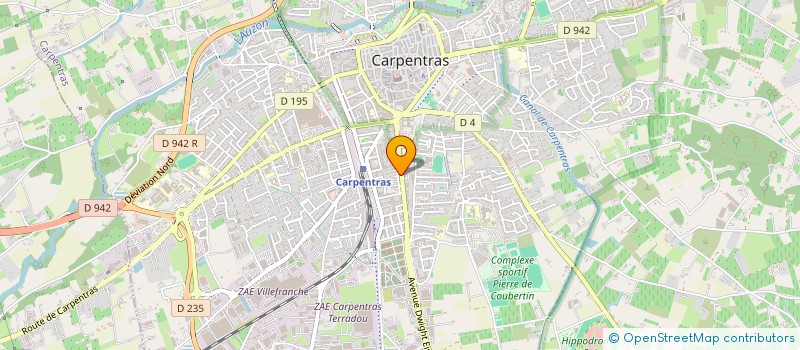 localisation de l'entreprise IN PACT à CARPENTRAS
