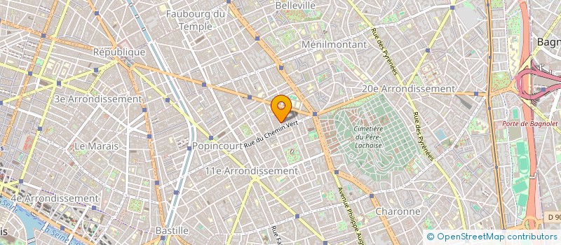 localisation de l'entreprise IN PARALLEL ENTERTAINMENT SARL  PARIS