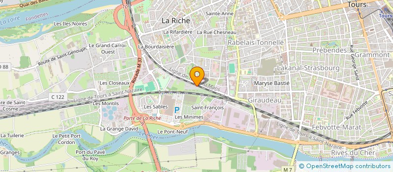 localisation de l'entreprise IN PEK  SAINT-AVERTIN