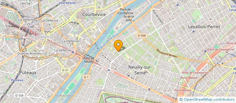 localisation de l'entreprise IN PETTO INTERACTIVE PARTNERS à NEUILLY-SUR-SEINE