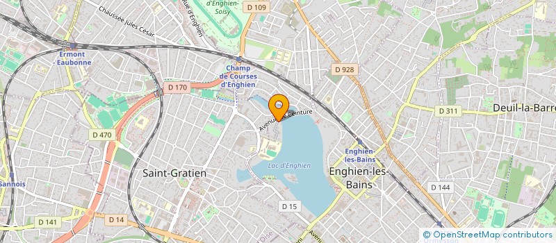 localisation de l'entreprise IN PHARM  ENGHIEN-LES-BAINS