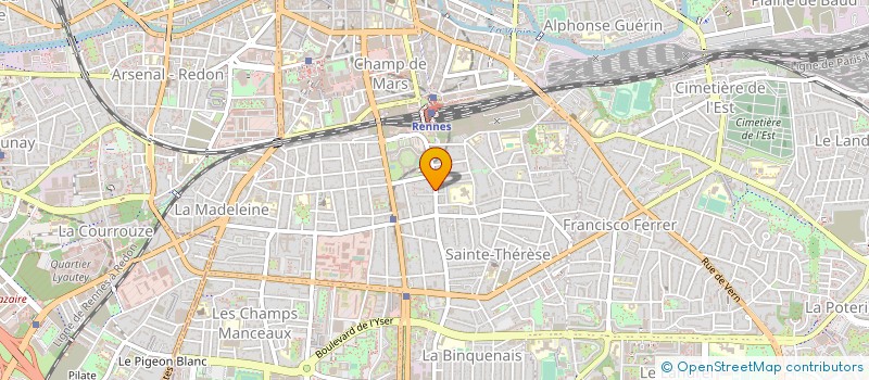 localisation de l'entreprise IN POLYS SONS à RENNES
