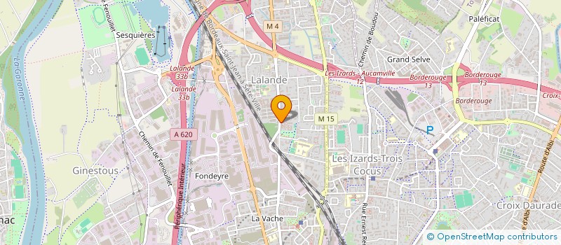 localisation de l'entreprise IN'POSE  TOULOUSE