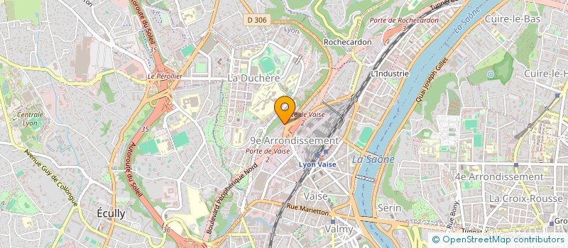 localisation de l'entreprise IN PRESTIGE VTC  LYON 9EME