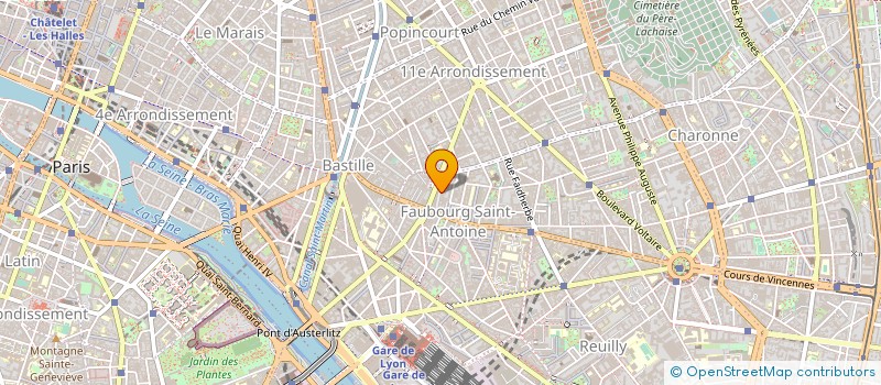 localisation de l'entreprise IN PRODUCTION  PARIS