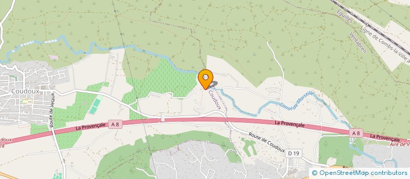 localisation de l'entreprise IN PULVEREM REVERTERIS  COUDOUX