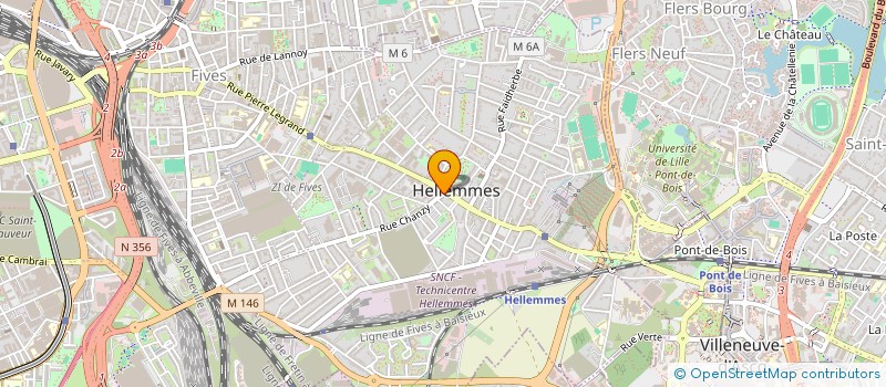 localisation de l'entreprise IN RECRUTEMENT à LILLE