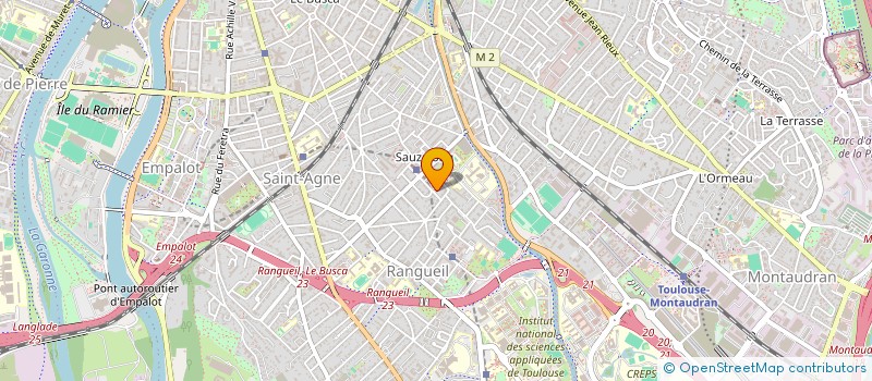 localisation de l'entreprise IN ROLLER WE DANCE  TOULOUSE