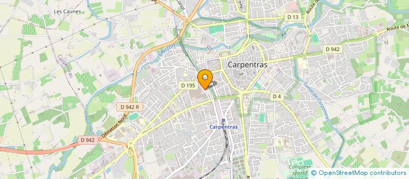 localisation de l'entreprise IN&S  CARPENTRAS