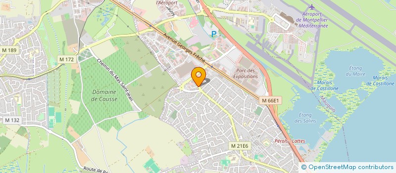 localisation de l'entreprise IN & SENS  PEROLS