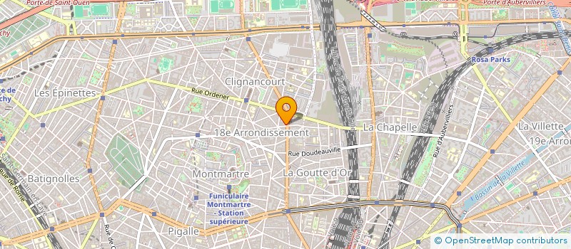 localisation de l'entreprise IN SERVICE OF  PARIS