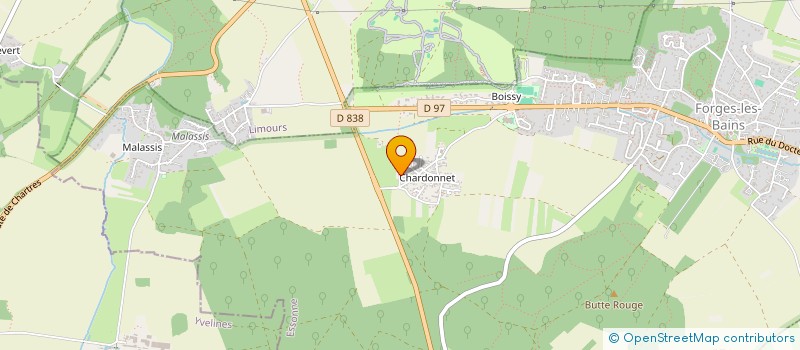 localisation de l'entreprise IN-SILICO  FORGES-LES-BAINS