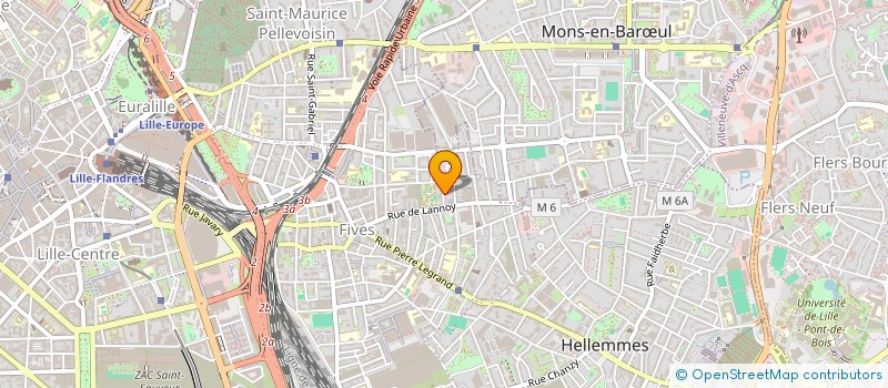 localisation de l'entreprise IN SITU à LILLE