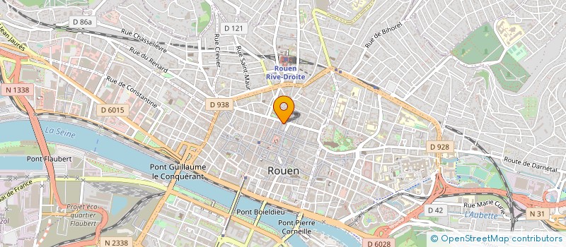 localisation de l'entreprise IN SITU à ROUEN