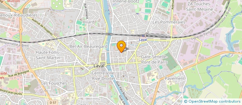localisation de l'entreprise IN SITU à LAVAL