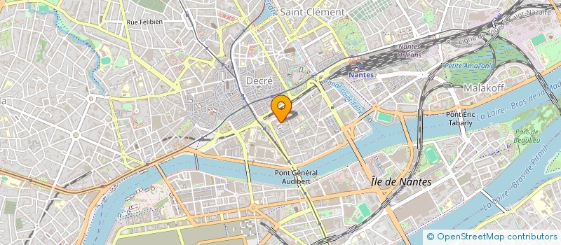 localisation de l'entreprise IN SITU ARCHITECTURE, CULTURE(S) ET VILLE  NANTES