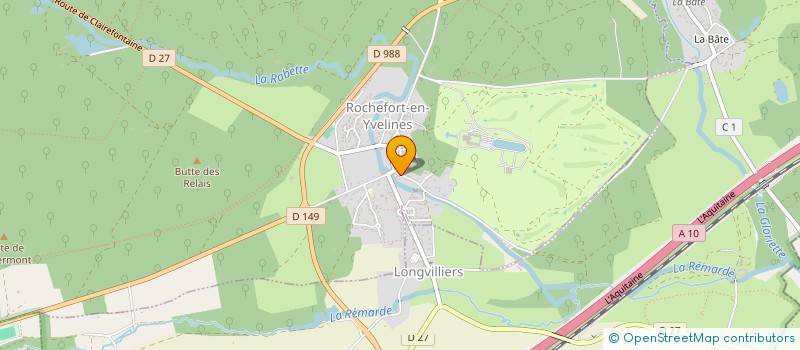 localisation de l'entreprise IN SITU CONSTRUIRE  ROCHEFORT-EN-YVELINES