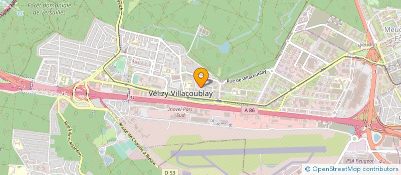 localisation de l'entreprise IN SITU EXPERTISES à VELIZY-VILLACOUBLAY