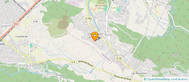 localisation de l'entreprise IN SOLIDUM  GARDANNE