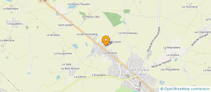 localisation de l'entreprise IN-SOS  RIVES DE L'YON