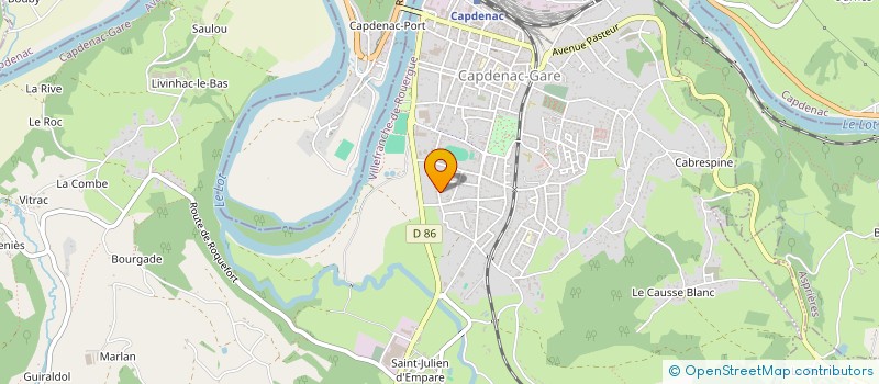 localisation de l'entreprise IN-SPORTS à CAPDENAC-GARE