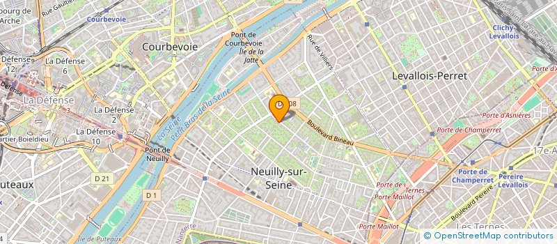 localisation de l'entreprise IN STRAT PROCESS à NEUILLY-SUR-SEINE