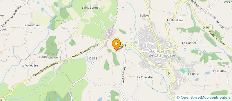 localisation de l'entreprise IN SYSTEM  SAINT-CLEMENT-LES-PLACES