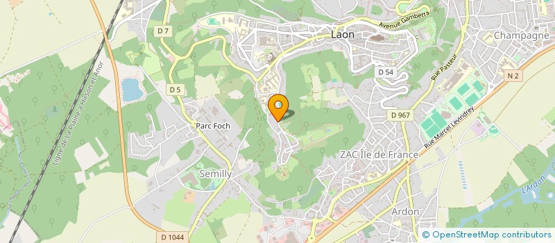 localisation de l'entreprise IN TEGLIA à LAON