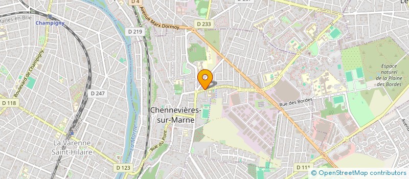 localisation de l'entreprise IN TENEBRIS MANAGEMENT à CHENNEVIERES-SUR-MARNE