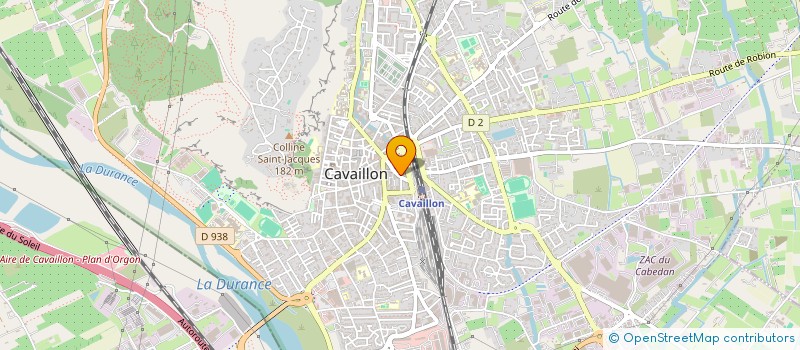 localisation de l'entreprise IN'TERRES ACTIONS  CAVAILLON