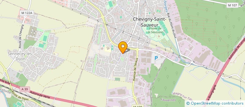 localisation de l'entreprise IN TERROIRS VERITAS  CHEVIGNY-SAINT-SAUVEUR