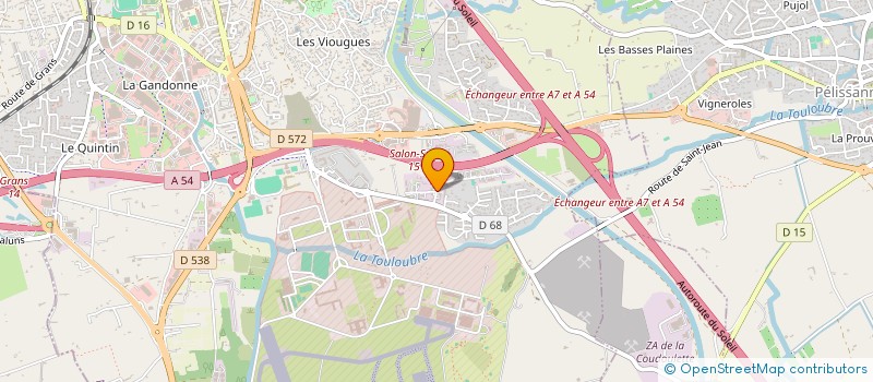 localisation de l'entreprise IN TESA à SALON-DE-PROVENCE
