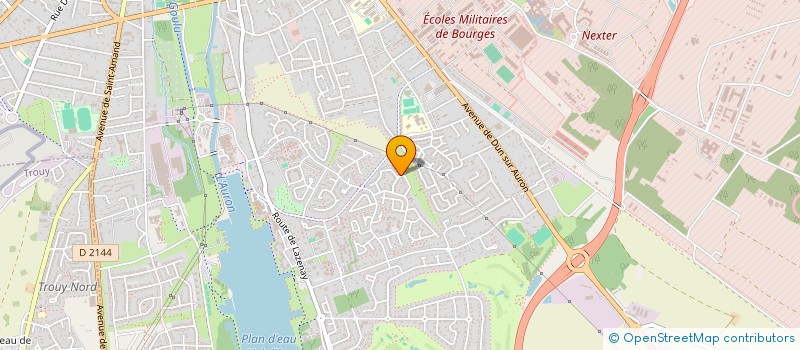 localisation de l'entreprise IN THE BOX  BOURGES