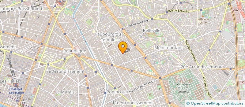 localisation de l'entreprise IN THE SHADE OF A TREE  PARIS