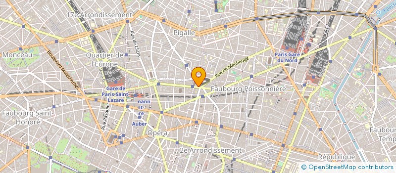 localisation de l'entreprise IN TIME à PARIS