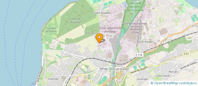 localisation de l'entreprise IN TO RENOV à THONON-LES-BAINS