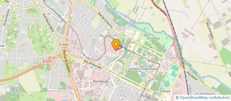 localisation de l'entreprise IN-TRA-TT TOULOUSE à OLIVET
