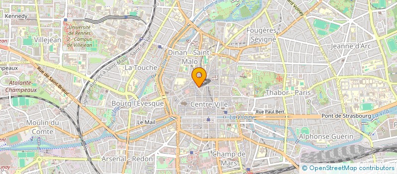 localisation de l'entreprise IN TY à RENNES