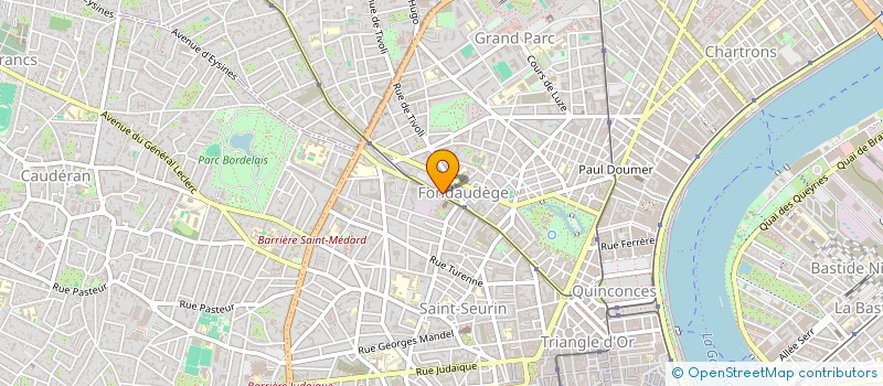 localisation de l'entreprise IN&UP  BORDEAUX