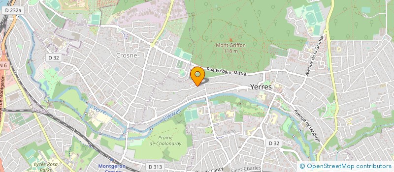 localisation de l'entreprise IN & UP CONSEIL à YERRES