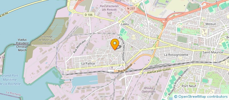 localisation de l'entreprise IN VESTA  LA ROCHELLE