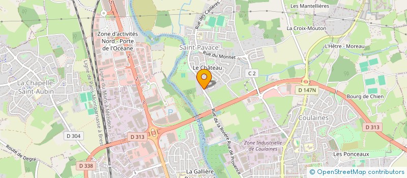 localisation de l'entreprise IN-VI  SAINT-PAVACE