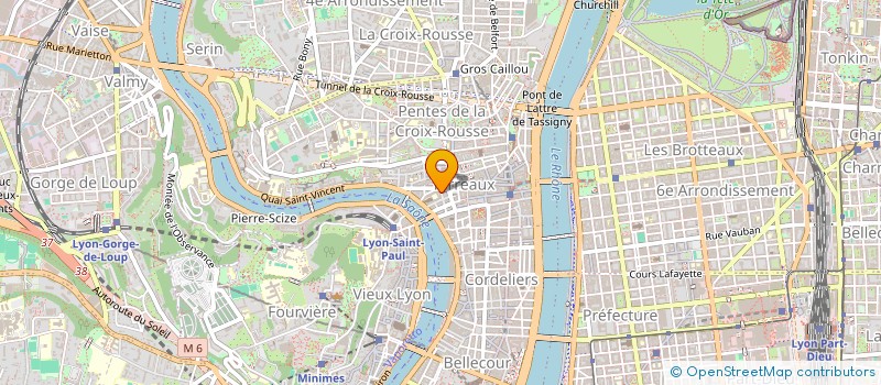 localisation de l'entreprise IN VINO BIO VERITAS à LYON