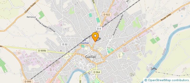 localisation de l'entreprise IN VINO SPIRITAS à GAILLAC