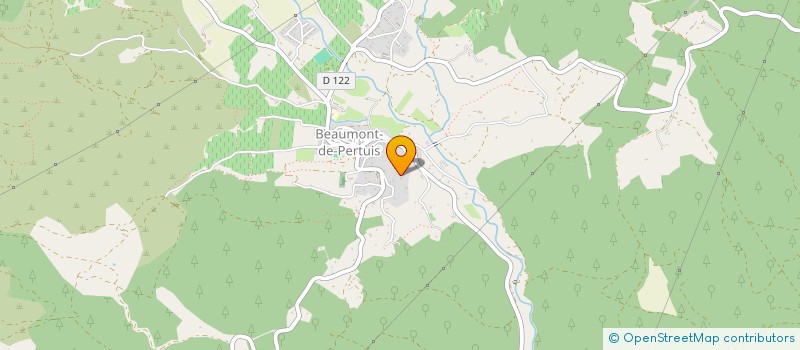 localisation de l'entreprise IN VINO VERITAS  BEAUMONT-DE-PERTUIS