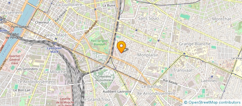 localisation de l'entreprise IN VINO VERITAS  LYON