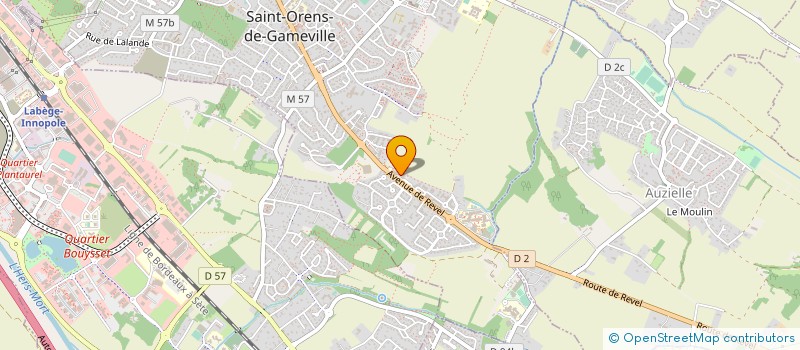 localisation de l'entreprise IN VITA à SAINT-ORENS-DE-GAMEVILLE