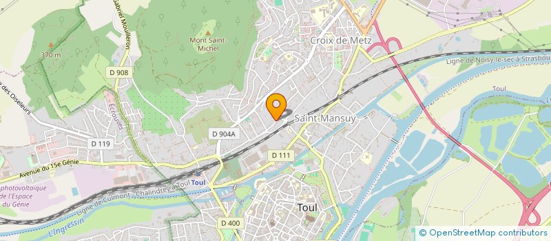 localisation de l'entreprise IN WILL PROPERTY  TOUL