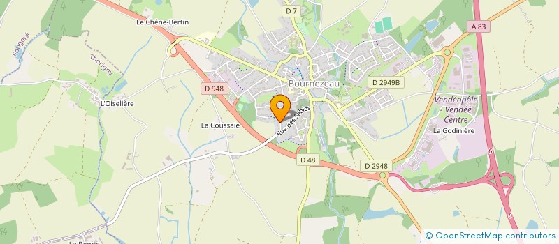 localisation de l'entreprise IN&XUS  SAINT-HILAIRE-LE-VOUHIS